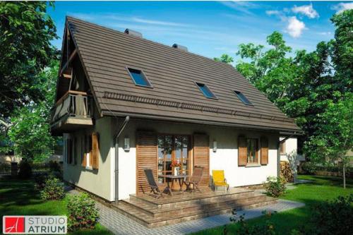 Эскиз проекта загородного дома. 03