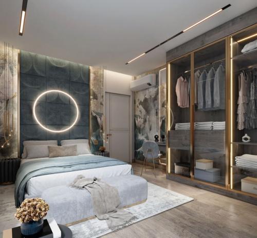 Превратите свою спальню в роскошное убежище с помощью потрясающих дизайнов интерьера! 02