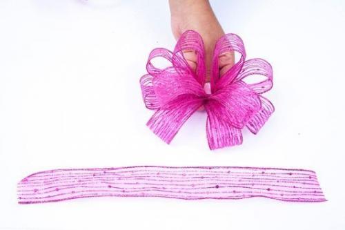 Как красиво завязать бант для подарка? 08