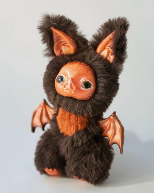 Уникальная игрушка ручной работы - летучая мышь Ночной Волшебник. 04 Уникальная игрушка ручной работы - летучая мышь Ночной Волшебник. 04