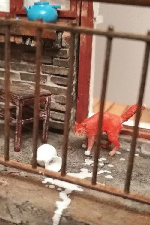 Диорама Весенняя Крыша 1/35. 07