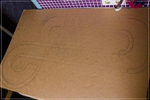 Детский гоночный трек своими руками. 02