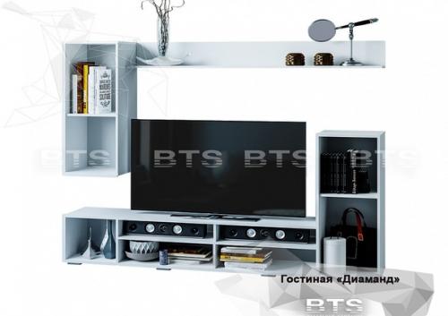 Новинка!  Гостиная Диамант - идеальное решение для гостиной в современном стиле. 01