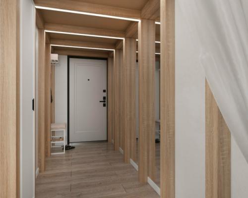 Визуализация (первые эскизы) к проекту квартиры в Ялте. 08