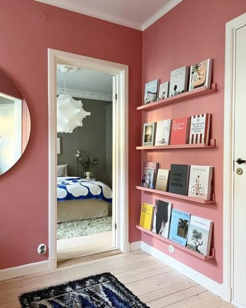 Разноцветная квартира. Квартира Эрика в Гетеборге (Швеция) площадью 69 кв. 07