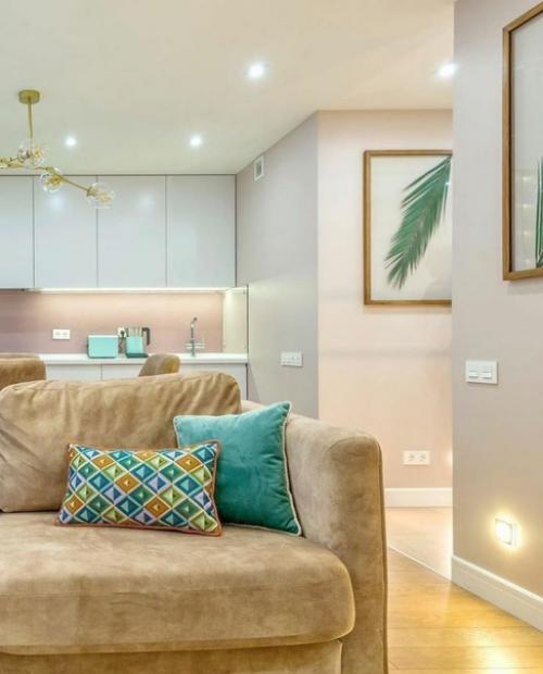 Реализованный дизайн проект в небольшой квартире. 03