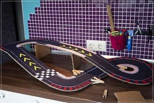 Детский гоночный трек своими руками. 07