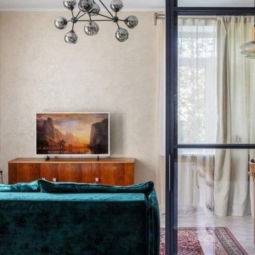 Необычная квартира в ретро - стиле. 03