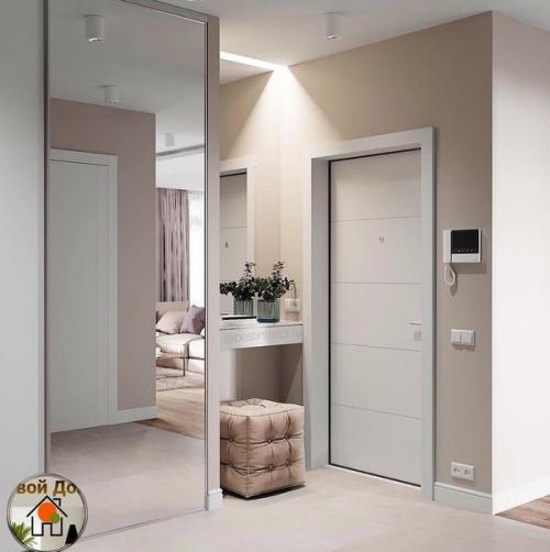 Современный интерьер. В спокойной цветовой гамме. 01