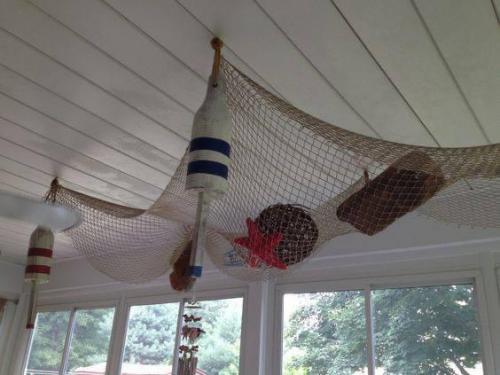 Декор в морском стиле.