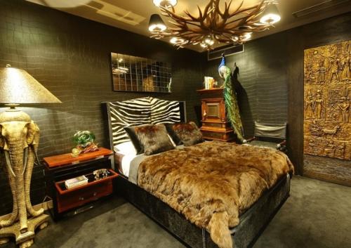 Экзотический дизайн интерьера.