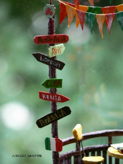 Авторский интерьерный_домик кафешка Colibri ( работа из архива). 05