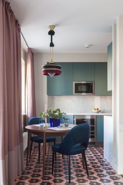 Квартира 80 м в стиле фьюжн на котельнической набережной ч. 1. 03