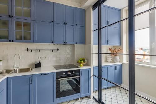 Интерьер однокомнатной квартиры 40 кв. 02