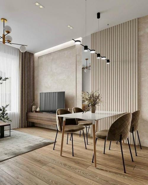 Тёплый минимализм с акцентом на комфорт. 01 Тёплый минимализм с акцентом на комфорт. 01