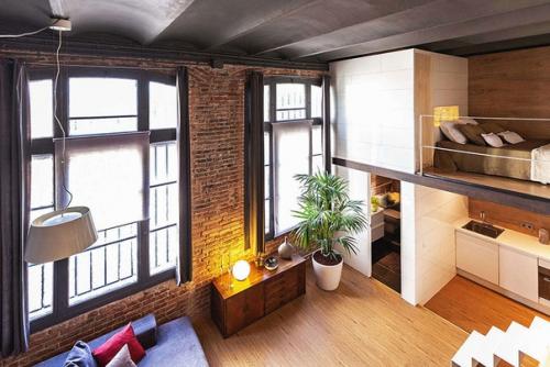 Двухуровневый лофт в Барселоне. 08