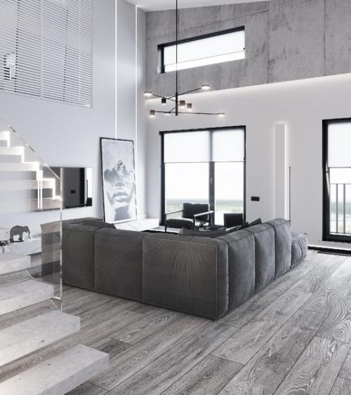 Дизайн - проект квартиры в новой боровой разработала студия Textura Architects. 04