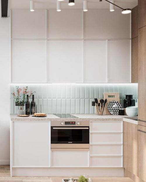 Интерьер квартиры - студии площадью 21 кв. 04