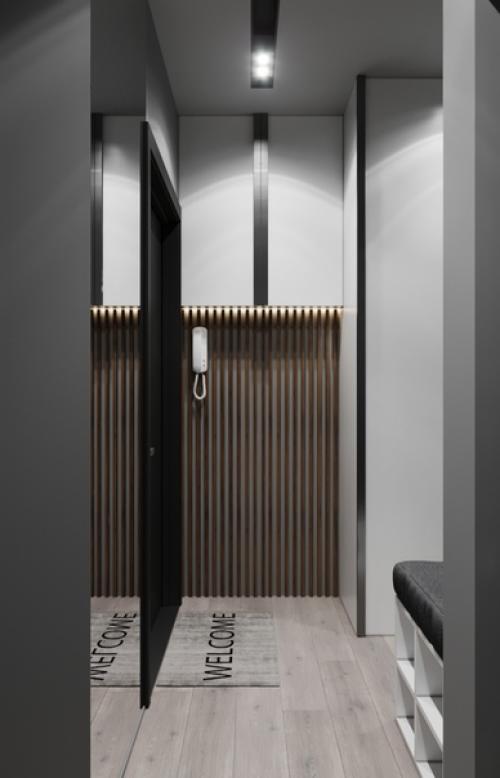 Бюджетный проект Квартира Холостяка 37 м 2. 05