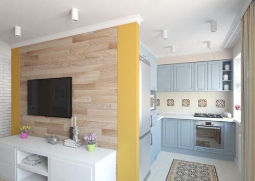 Перевоплощение хрущевки: изменение квартиры до неузнаваемости при помощи небольшой перепланировки и оригинальной отделки. 07