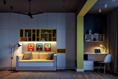 Как вам такой интерьер комнаты? 01