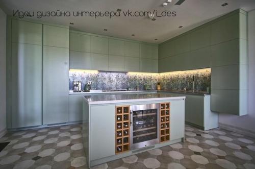 Кухня с обеденной в частном доме от нашей подписчицы. 01