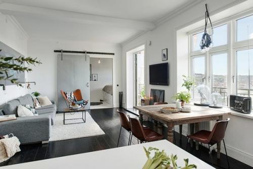 Двухкомнатная квартира с видом на гавань в Гетеборге (67 кв. 02