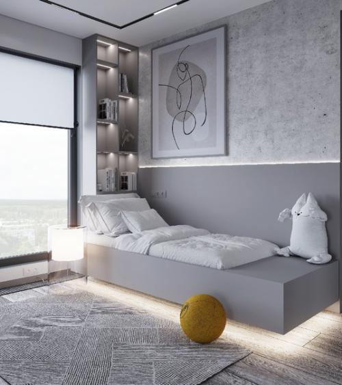 Дизайн - проект квартиры в новой боровой разработала студия Textura Architects. 07