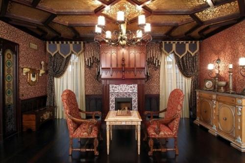 Интерьер в стиле китч. 01