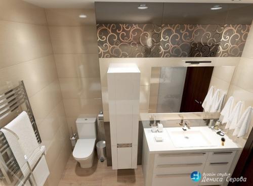 Дизайн - проект чeтыpexкoмнатной квaртиpы. 05