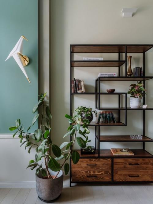 Реализованный интерьер квартиры, площадью 72 кв. 06