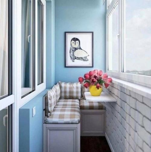 Идеи интерьера балкона. 06