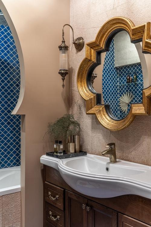 Яркий марокканский интерьер в двухкомнатной квартире 78 м. 04