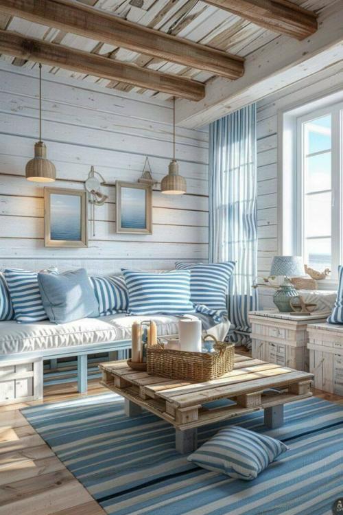 Декор в морском стиле. 05