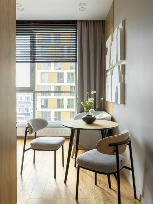 Интерьер 1-комнатной квартиры 41, 3 м 2 в ЖК WOW в Москве. 07