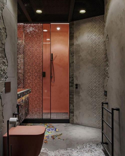 Интерьер ванной комнаты. 06