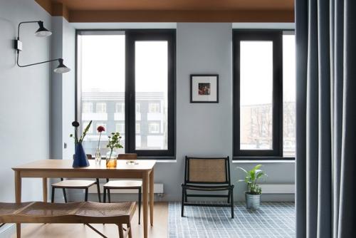 Интерьер квартиры - студии 42 кв. 01