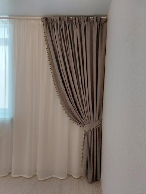 История пошива в этой квартире, началась еще в мае! 01