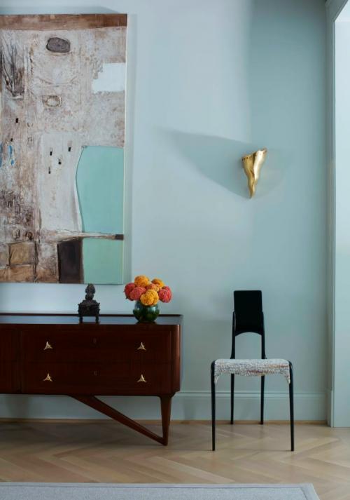 В старинном доме в Вашингтоне историческая архитектура сочетается с современным стилем. 03