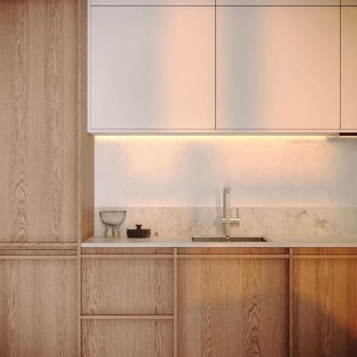 Вдохновляющий интерьер квартиры в стиле джапанди в ЖК Селигер Сити. 01