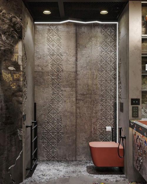 Интерьер ванной комнаты. 07