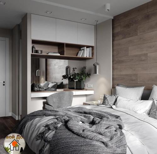 Современный интерьер. В спокойной цветовой гамме. 05