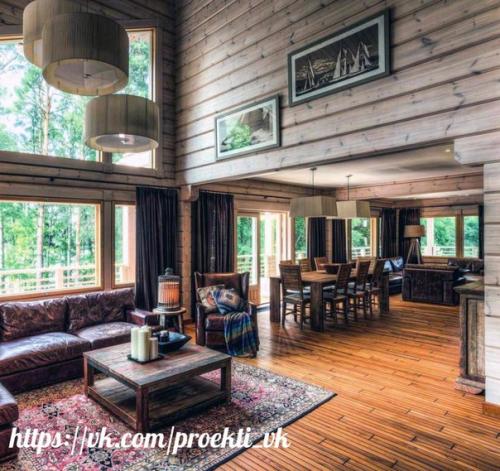 Водная панорама. Дом из клееного бруса от компании Honka. 04 Водная панорама. Дом из клееного бруса от компании Honka. 04