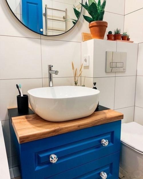 Красивый ремонт санузла, площадь всего 3, 5 (кв. 03