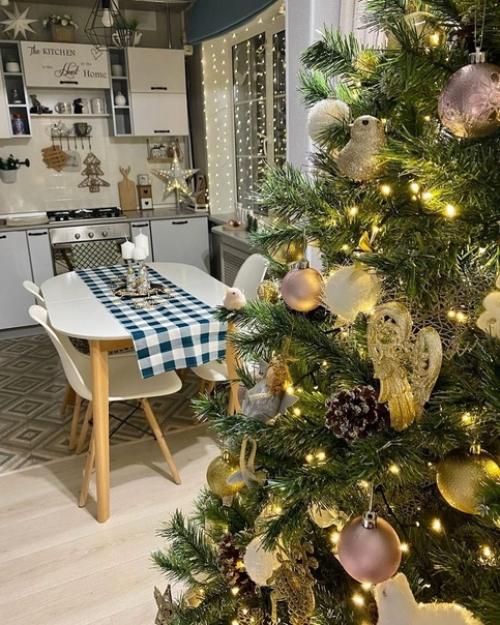 Ещё немного волшебного новогоднего интерьера. 01