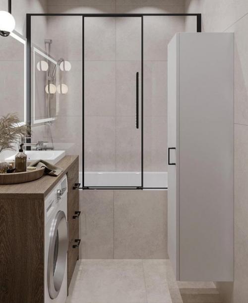 Интерьер квартиры - студии площадью 21 кв. 03