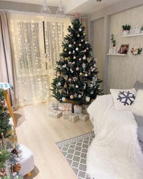 Ещё немного волшебного новогоднего интерьера. 05