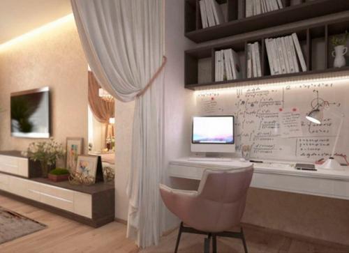Рабочий настрой: 4 идеи декора домашнего офиса? 01