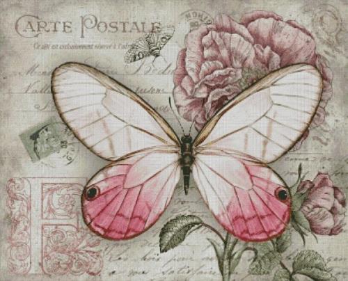 Бабочка - символ веры, надежды и любви. 06