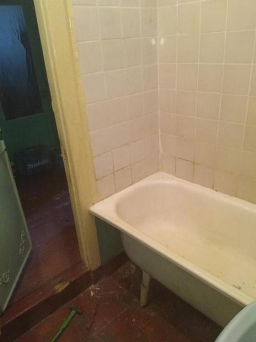 Полная переделка ванной комнаты. 01